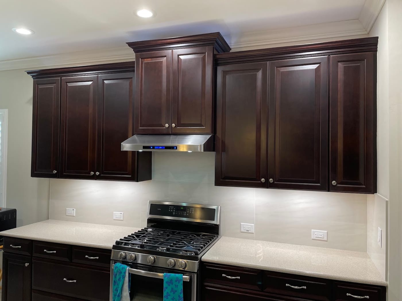 Dark Cabinet Kitchen